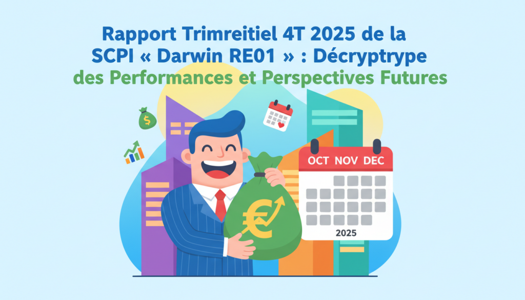 découvrez le rapport trimestriel 4t 2025 de la scpi darwin re01, avec une analyse détaillée des performances récentes et des perspectives d'investissement à venir.