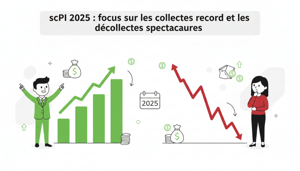 découvrez les tendances clés des scpi en 2025, avec un focus sur les collectes record et les décollectes spectaculaires qui marquent le marché immobilier.