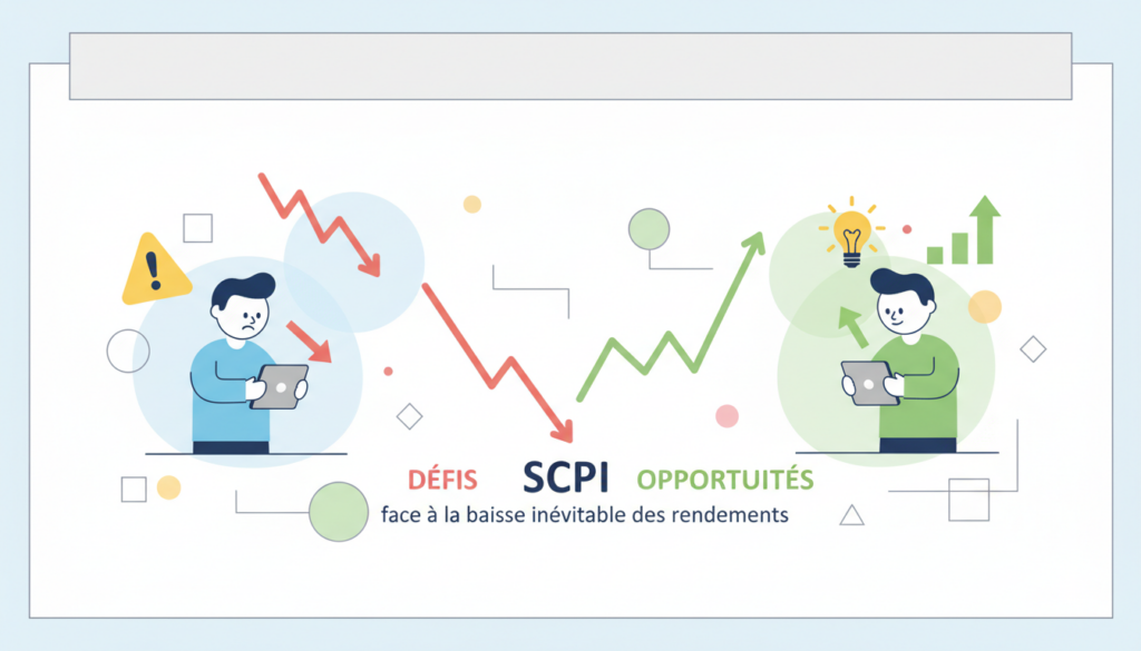 découvrez les défis que rencontrent les scpi face à la baisse inévitable des rendements et explorez les opportunités pour optimiser vos investissements dans un contexte en évolution.