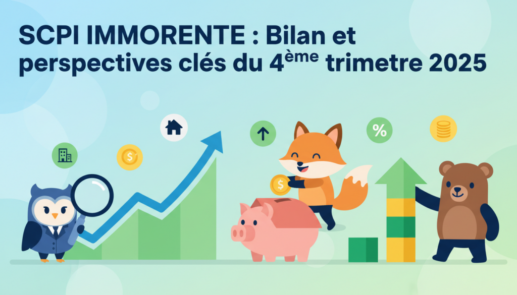 découvrez le bilan complet et les perspectives clés du 4ème trimestre 2025 pour la scpi immorente, analyse des performances et opportunités d'investissement.