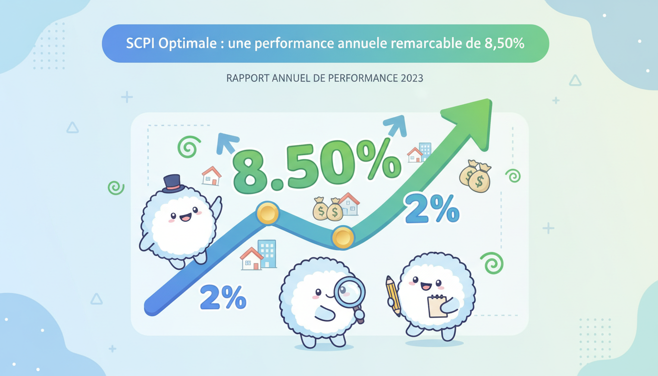 découvrez scpi optimale, une société civile de placement immobilier offrant une performance annuelle remarquable de 8,50%, grùce à un portefeuille immobilier diversifié et solide, garantissant rentabilité et sécurité.