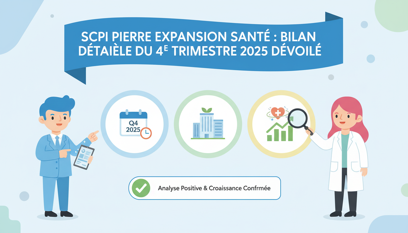 découvrez le bilan détaillé du 4e trimestre 2025 de la scpi pierre expansion santé, analyse des performances, perspectives d'investissement et points clés du marché immobilier santé.