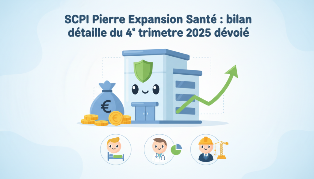 découvrez le bilan détaillé du 4e trimestre 2025 de la scpi pierre expansion santé, avec une analyse complète des performances et perspectives de cette société de placement immobilier spécialisée dans le secteur de la santé.