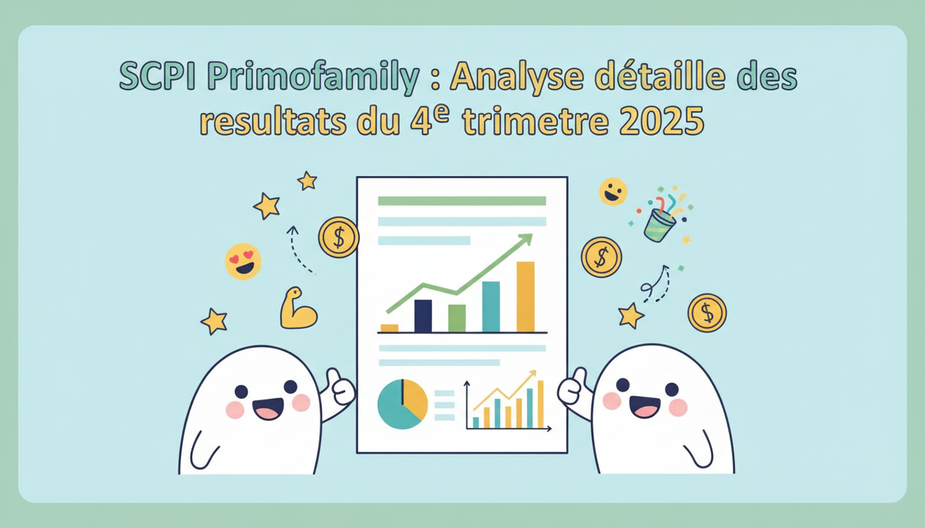 découvrez l'analyse détaillée des résultats du 4e trimestre 2025 de la scpi primofamily, avec un focus sur la performance, les dividendes et les perspectives d'investissement.