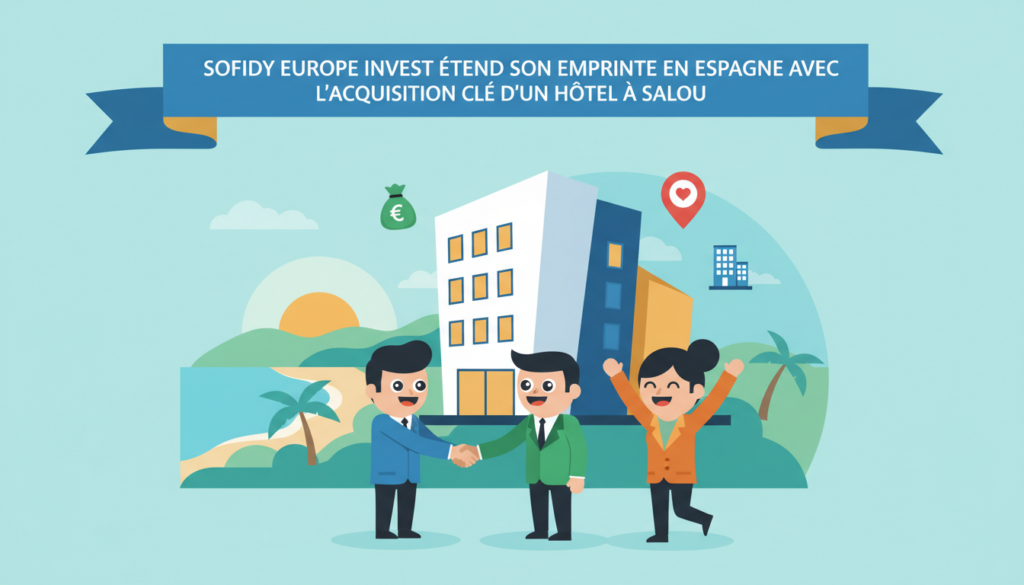 sofidy europe invest renforce sa présence en espagne grâce à l'acquisition stratégique d'un hôtel emblématique à salou, dynamisant ainsi son portefeuille immobilier européen.