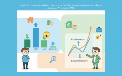Unités de compte immobilières : Décryptage des fluctuations marquantes de la collecte au 3e trimestre 2025