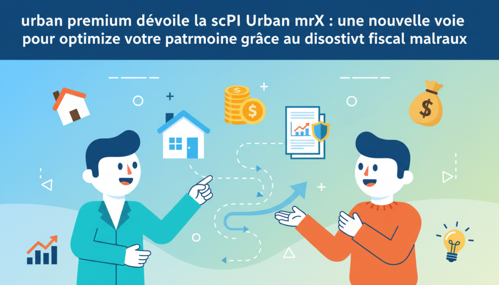 découvrez la scpi urban mrx d'urban premium, une solution innovante pour optimiser votre patrimoine immobilier en bénéficiant des avantages fiscaux du dispositif malraux.
