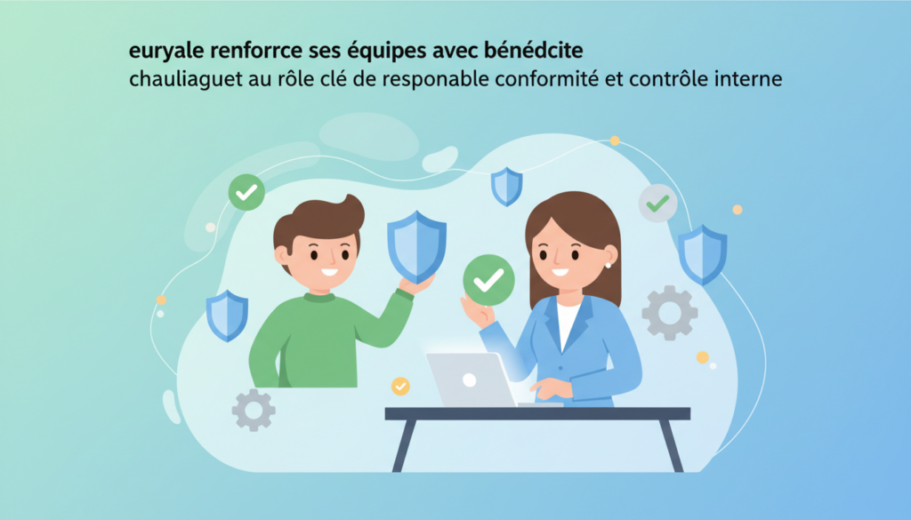 euryale accueille bénédicte chauliaguet en tant que responsable conformité et contrôle interne, renforçant ainsi ses équipes avec un rôle clé pour assurer rigueur et conformité.
