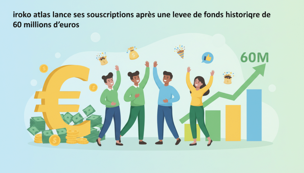 iroko atlas inaugure ses souscriptions suite à une levée de fonds record de 60 millions d’euros, marquant une étape majeure dans son développement.