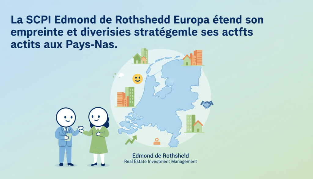 découvrez comment la scpi edmond de rothschild europa élargit son empreinte et diversifie stratégiquement son portefeuille d'actifs aux pays-bas, renforçant ainsi ses opportunités d'investissement en europe.