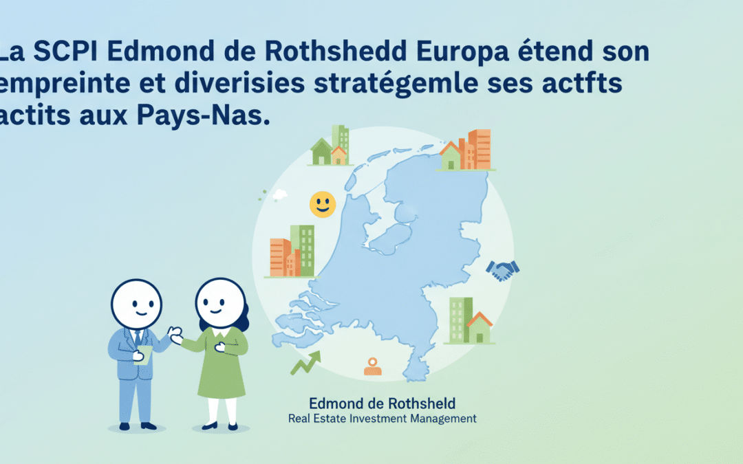 découvrez comment la scpi edmond de rothschild europa élargit son empreinte et diversifie stratégiquement son portefeuille d'actifs aux pays-bas, renforçant ainsi ses opportunités d'investissement en europe.