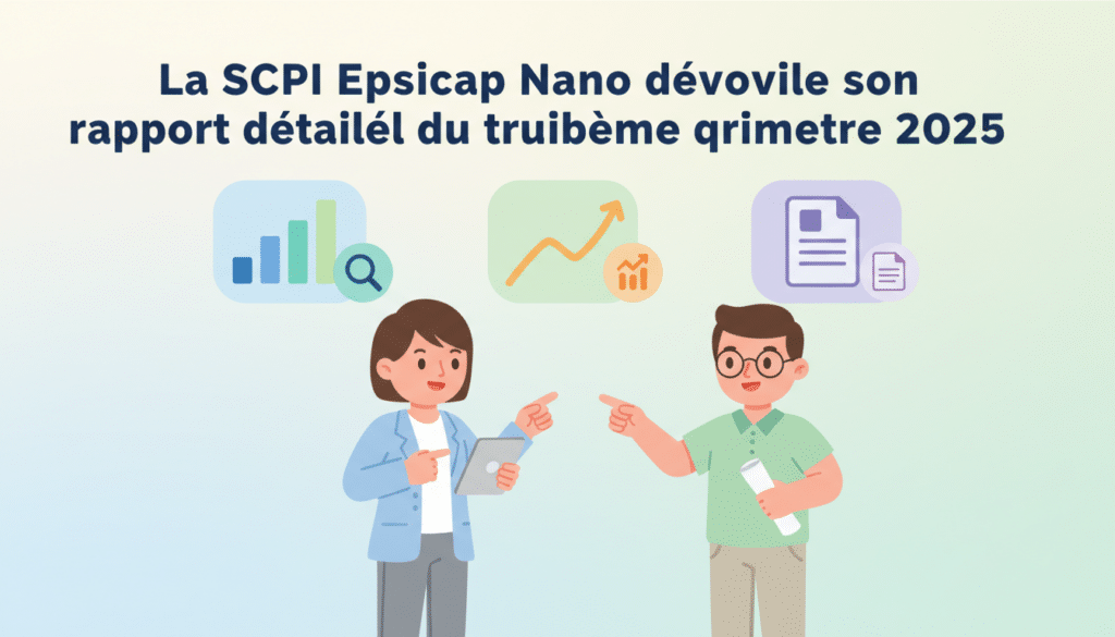 découvrez le rapport détaillé du troisième trimestre 2025 de la scpi epsicap nano, mettant en lumière ses performances, investissements et perspectives.