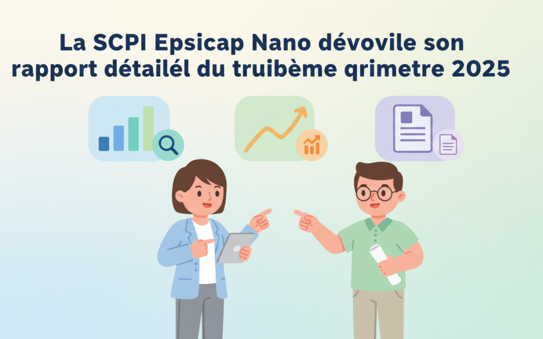 découvrez le rapport détaillé du troisième trimestre 2025 de la scpi epsicap nano, mettant en lumière ses performances, investissements et perspectives.