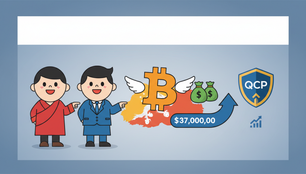 découvrez comment le bhoutan a réalisé un transfert massif de 37 millions de dollars en bitcoin vers qcp capital, marquant une étape majeure dans l'adoption des cryptomonnaies.