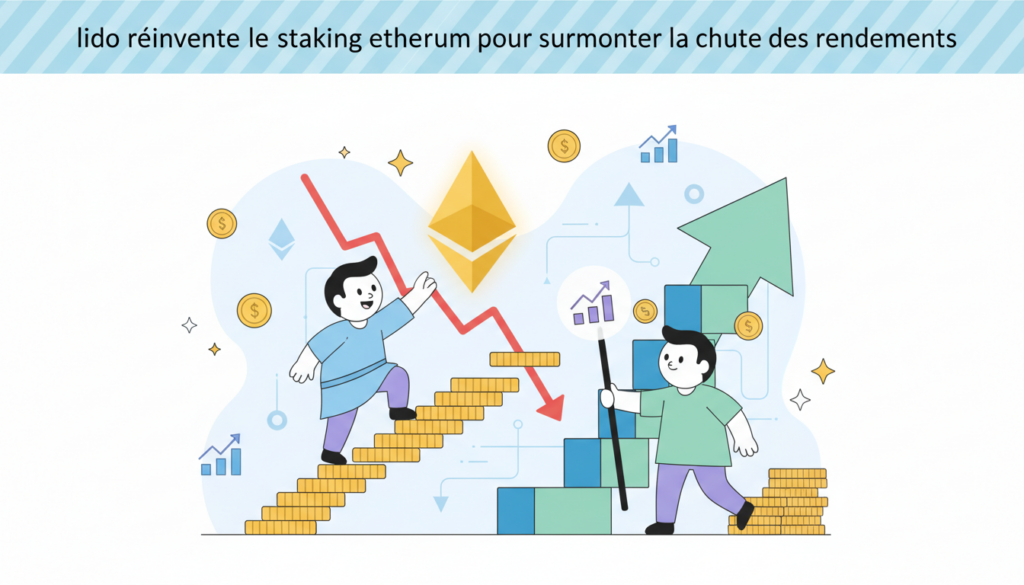 découvrez comment lido révolutionne le staking ethereum en proposant des solutions innovantes pour contrer la baisse des rendements et maximiser vos gains.