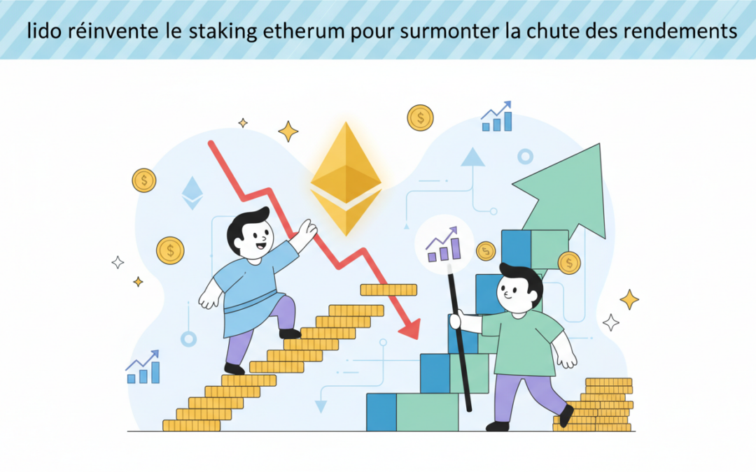découvrez comment lido révolutionne le staking ethereum en proposant des solutions innovantes pour contrer la baisse des rendements et maximiser vos gains.