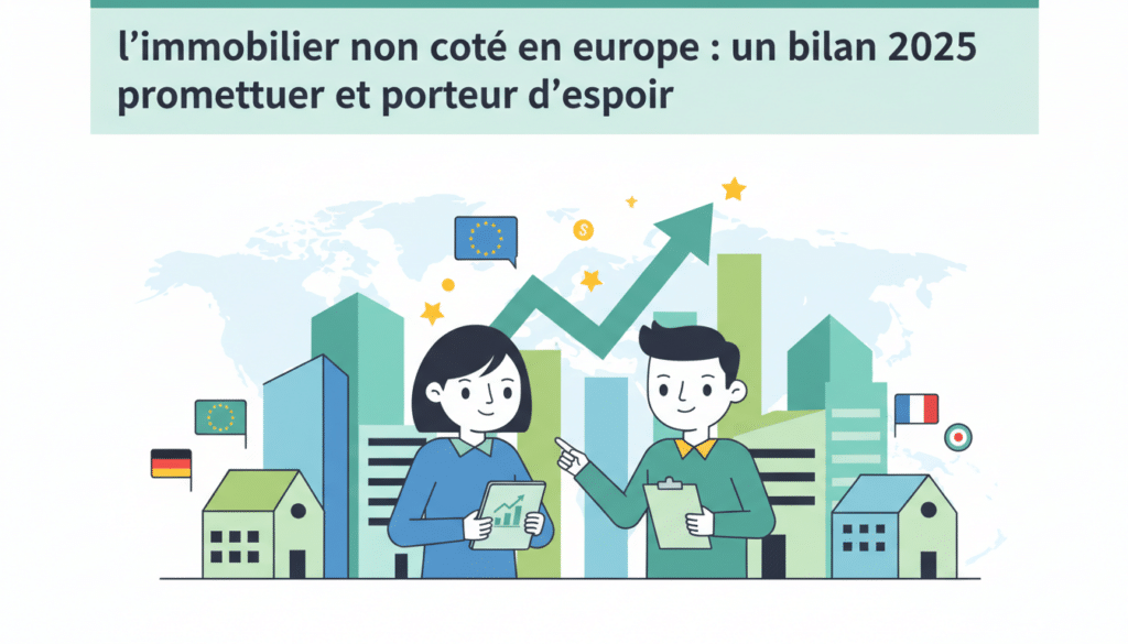 découvrez le bilan 2025 de l’immobilier non coté en europe, une analyse prometteuse révélant des opportunités et un avenir porteur d’espoir pour les investisseurs.