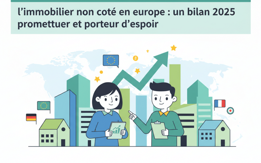 L’immobilier non coté en Europe : un bilan 2025 prometteur et porteur d’espoir