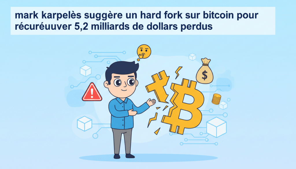mark karpelès propose un hard fork sur bitcoin afin de récupérer 5,2 milliards de dollars perdus, suscitant un débat majeur dans la communauté crypto.