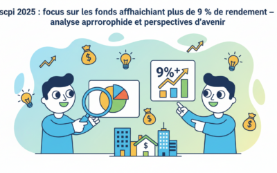 SCPI 2025 : Focus sur les fonds affichant plus de 9 % de rendement – Analyse approfondie et perspectives d&rsquo;avenir
