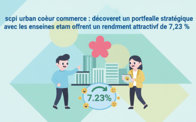 SCPI Urban Cœur Commerce : Découvrez un portefeuille stratégique avec les enseignes Etam offrant un rendement attractif de 7,23 %