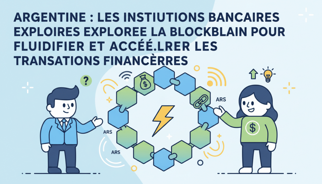 découvrez comment les institutions bancaires en argentine adoptent la blockchain pour rendre les transactions financières plus rapides et fluides, transformant ainsi le paysage bancaire national.