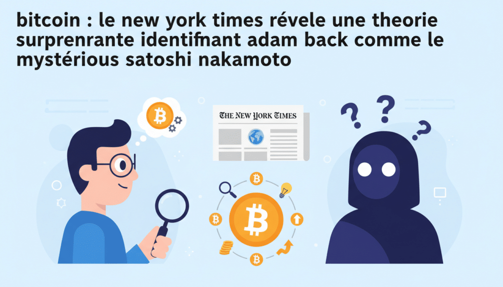 découvrez comment le new york times dévoile une théorie étonnante qui pourrait identifier adam back comme le véritable satoshi nakamoto, le créateur mystérieux de bitcoin.