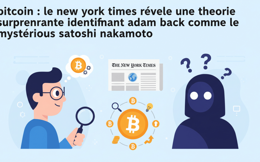 découvrez comment le new york times dévoile une théorie étonnante qui pourrait identifier adam back comme le véritable satoshi nakamoto, le créateur mystérieux de bitcoin.