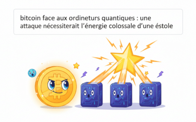 Bitcoin face aux ordinateurs quantiques : une attaque nécessiterait l’énergie colossale d’une étoile