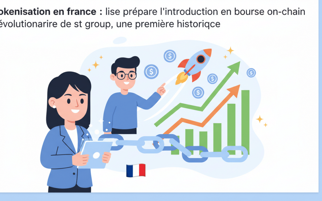 découvrez comment lise prépare l'introduction en bourse on-chain révolutionnaire de st group, une première historique de tokenisation en france.