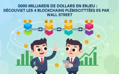 000 milliards de dollars en enjeu : découvrez les 4 blockchains plébiscitées par Wall Street