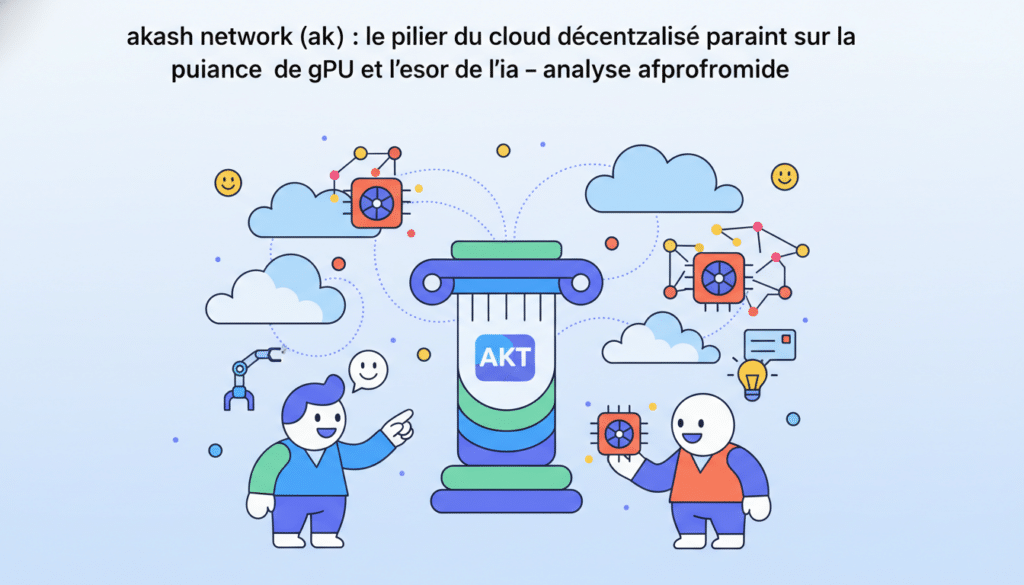 découvrez akash network (akt), la plateforme de cloud décentralisé qui utilise la puissance des gpu pour révolutionner l'essor de l'intelligence artificielle. analyse complète et perspectives.
