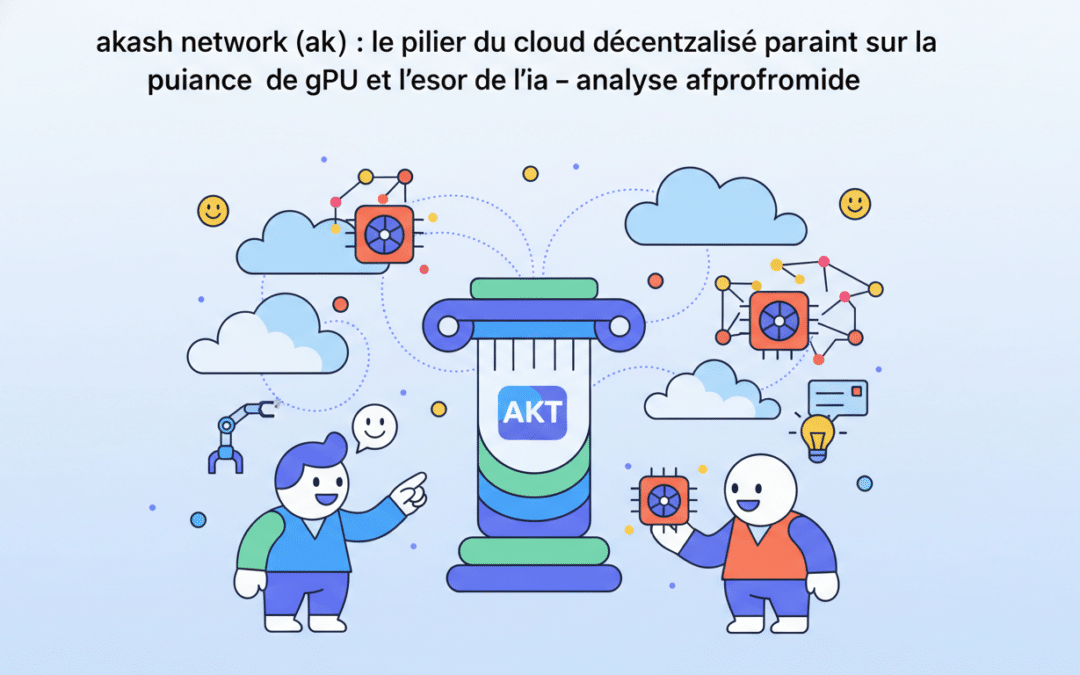 découvrez akash network (akt), la plateforme de cloud décentralisé qui utilise la puissance des gpu pour révolutionner l'essor de l'intelligence artificielle. analyse complète et perspectives.