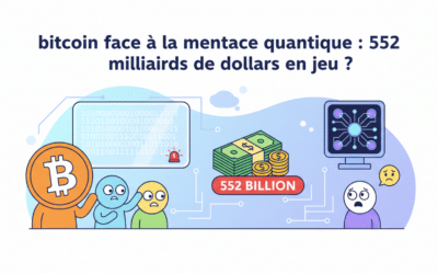 Bitcoin face à la menace quantique : 552 milliards de dollars en jeu ?