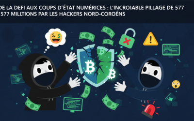 De la DeFi aux coups d’État numériques : l&rsquo;incroyable pillage de 577 millions par les hackers nord-coréens