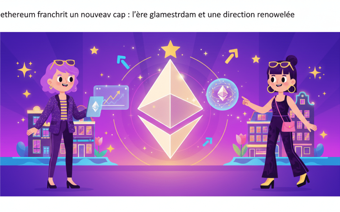 découvrez comment ethereum entre dans l’ère glamsterdam avec une nouvelle direction innovante, marquant un tournant décisif pour la blockchain et ses applications.
