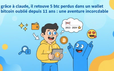 Grâce à Claude, il retrouve 5 BTC perdus dans un wallet Bitcoin oublié depuis 11 ans : une aventure incroyable
