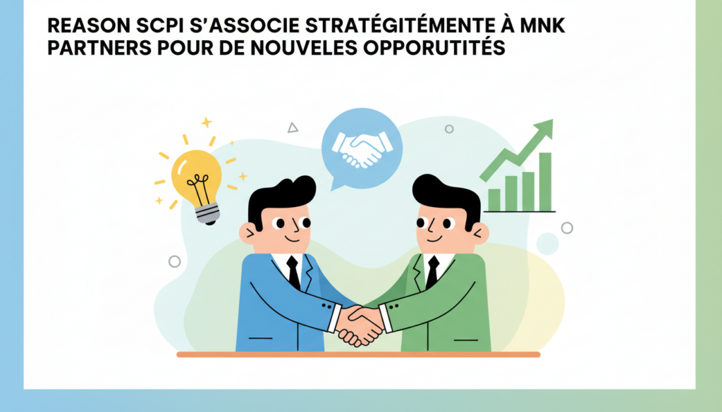découvrez comment reason scpi s'associe stratégiquement à mnk partners pour créer de nouvelles opportunités d'investissement et renforcer leur position sur le marché.
