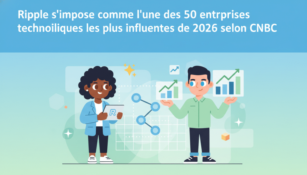 découvrez comment ripple s'impose comme l'une des 50 entreprises technologiques les plus influentes de 2026 selon cnbc, marquant un tournant majeur dans le secteur de la technologie.