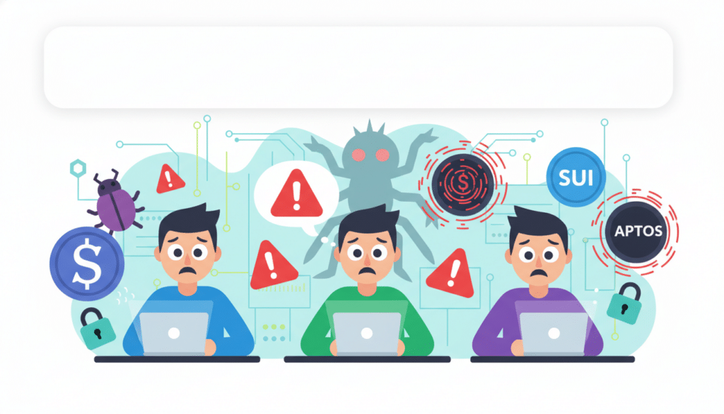 découvrez comment un malware sophistiqué cible les développeurs des blockchains solana, sui et aptos, mettant en danger leurs projets crypto et la sécurité de leurs applications.