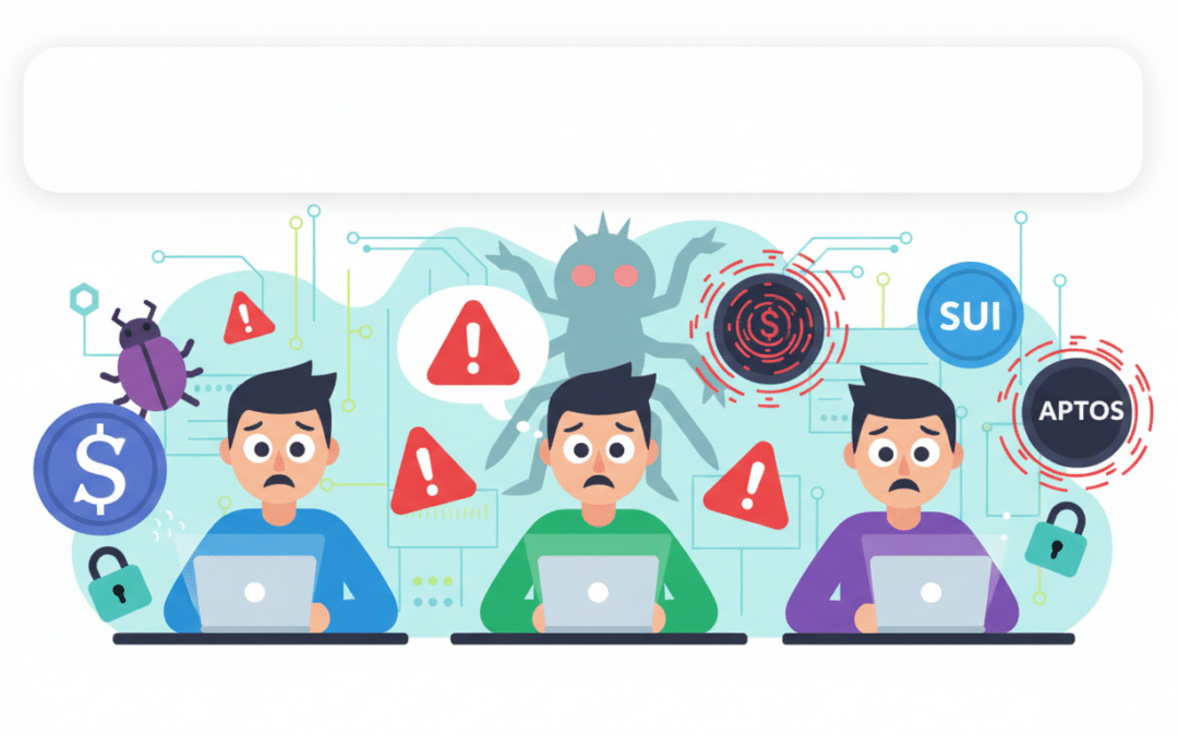 découvrez comment un malware sophistiqué cible les développeurs des blockchains solana, sui et aptos, mettant en danger leurs projets crypto et la sécurité de leurs applications.