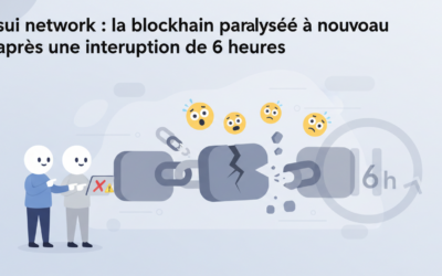 Sui Network : La blockchain paralysée à nouveau après une interruption de 6 heures