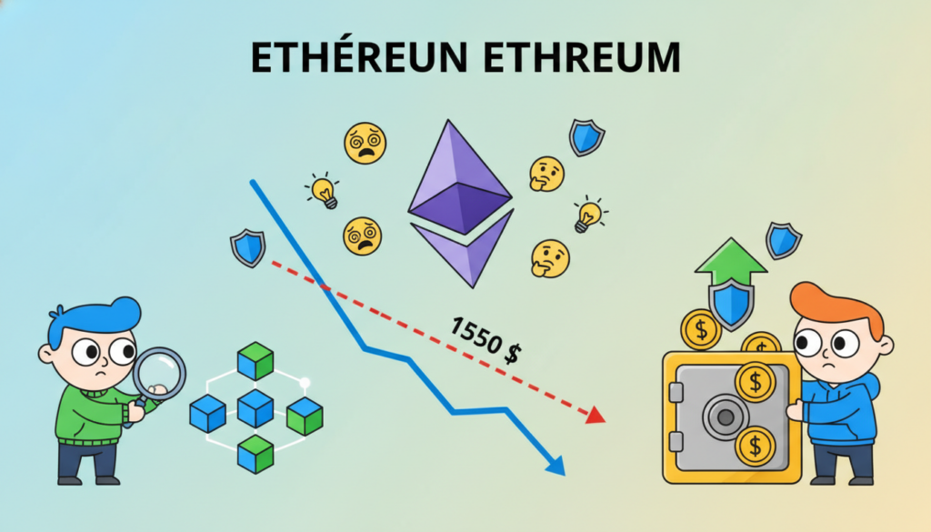 ethereum plonge sous les 1 550 $ : explorez comment les solutions layer 2 et le staking pourraient freiner la chute et redynamiser le marché.