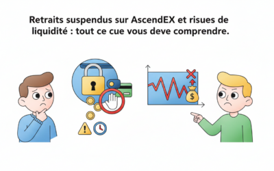 Retraits suspendus sur AscendEX et risques de liquidité : tout ce qu’il faut comprendre