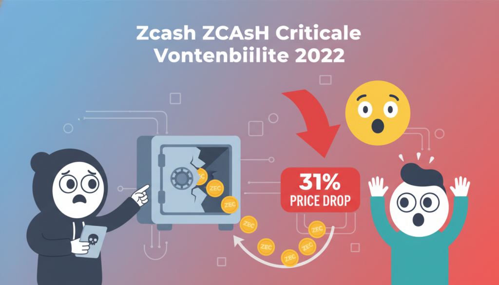découvrez la vulnérabilité critique affectant zcash depuis 2022, qui permettait la création illimitée de zec et a provoqué une chute de 31 % du cours. analyse et conséquences.