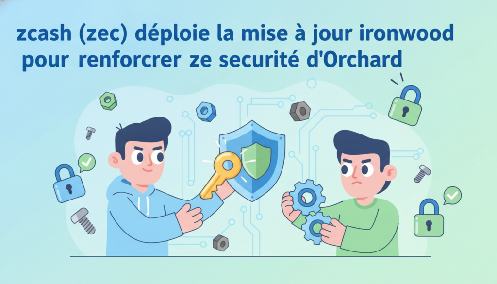 découvrez comment zcash (zec) renforce la sécurité de son protocole orchard avec la mise à jour ironwood, améliorant la confidentialité et la fiabilité des transactions.