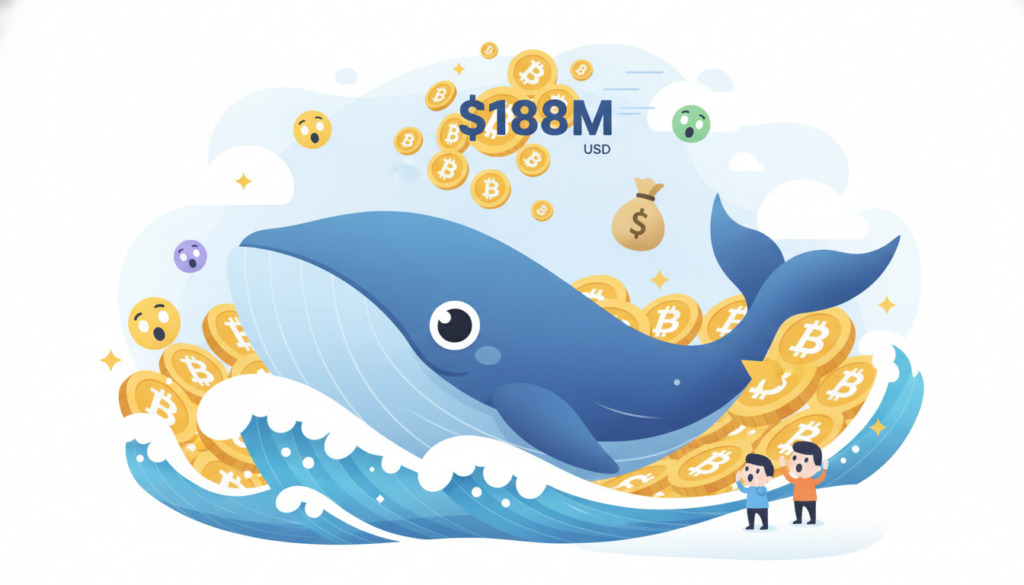 découvrez comment une baleine de bitcoin a bouleversé le marché en transférant 188 millions de dollars après 8 ans sans activité, impactant ainsi la dynamique des cryptomonnaies.