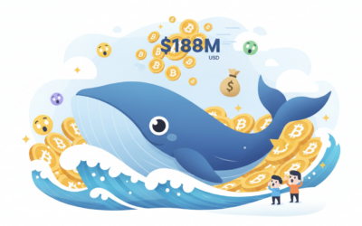 Bitcoin : Une baleine secoue le marché en déplaçant 188 millions de dollars après 8 ans de silence
