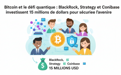 Bitcoin et le défi quantique : BlackRock, Strategy et Coinbase investissent 15 millions de dollars pour sécuriser l’avenir