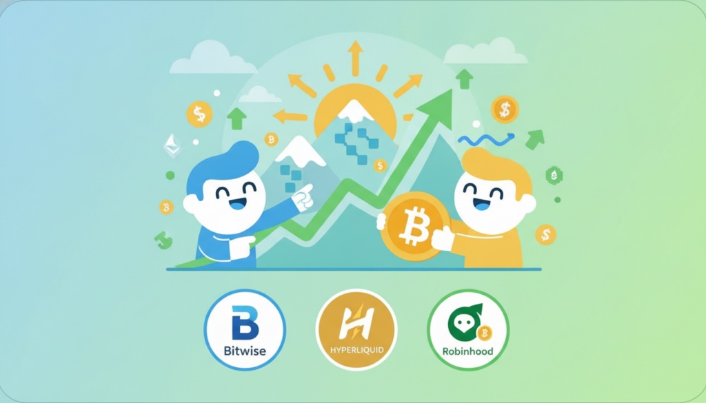 découvrez comment bitwise mise sur hyperliquid et robinhood pour anticiper la prochaine vague du bull market crypto à l'horizon, en explorant les opportunités et tendances clés du marché.